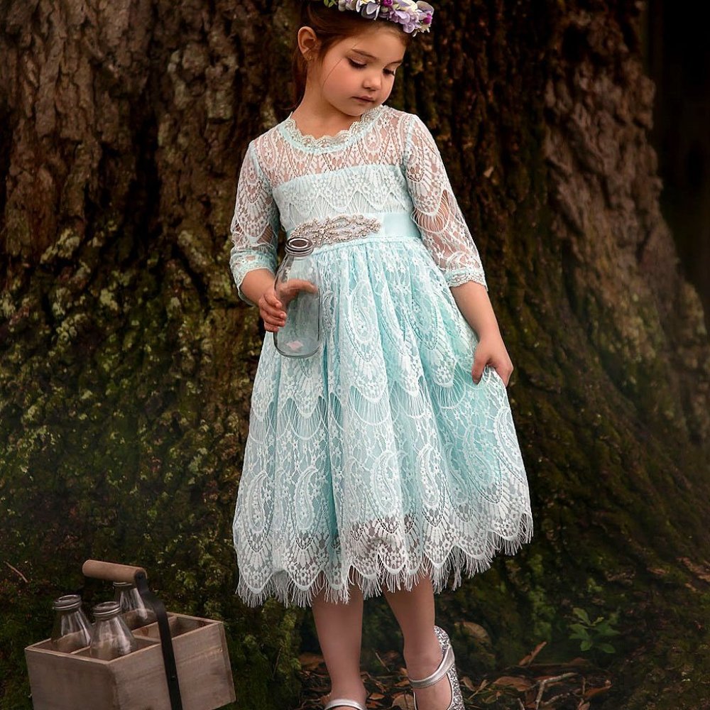 NWT Trish Scully Light Blue Bella Rafaela Dress